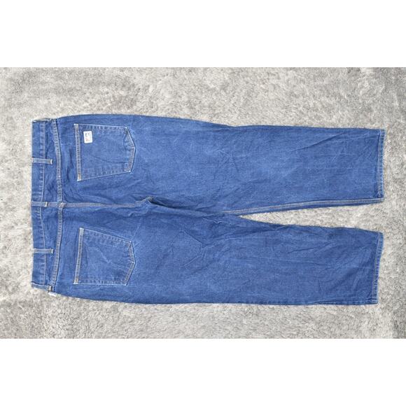 Tyndale FR Men's Blue Straight Jeans Size 40x30 Cotton Work Arc Rated USA Made - Picture 3 of 8